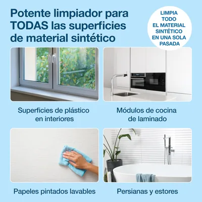 HG All Plastic Cleaner limpiador biodegradable multisuperficies 500 ml - pack de 6 unidades – foto 7