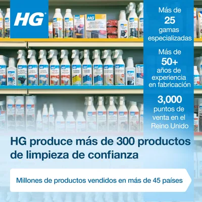 HG All Plastic Cleaner limpiador biodegradable multisuperficies 500 ml - pack de 6 unidades – foto 5