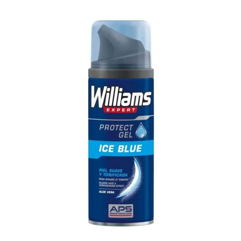 Williams Ice Blue Gel Afeitar 200 ml - pack de 4 unidades