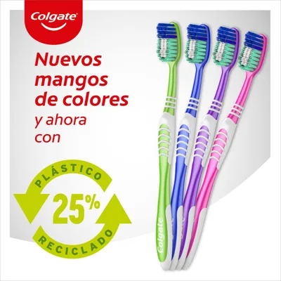Colgate Cepillo de dientes Extra Clean medio CP21509 - pack de 12 unidades – foto 5
