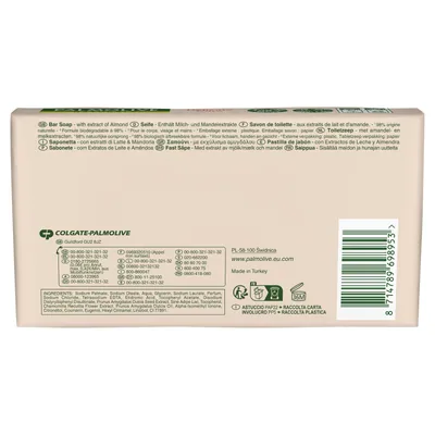 Palmolive Naturals Jabón, Leche de Almendras - pack de 6 unidades – foto 3