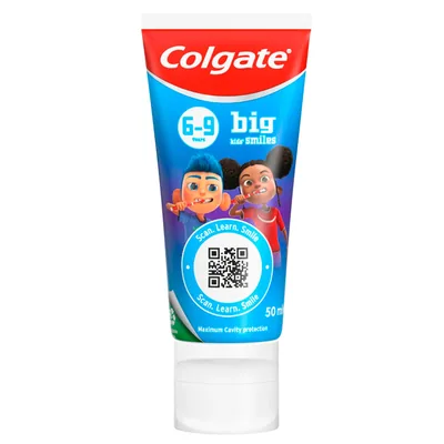 Colgate Toothpaste 6-9 years mild mint - pack de 12 unidades – foto 2
