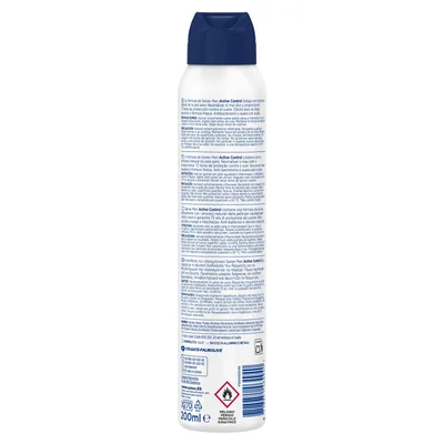 Sanex Men Active Control Desodorante Antitranspirante Spray 200 ml - pack de 6 unidades – foto 7
