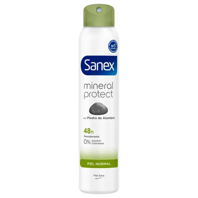 Sanex Mineral Protect Desodorante Spray Piel Normal 200 ml (pack de 6)