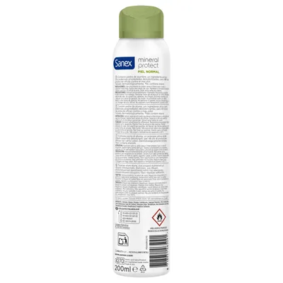 Sanex Mineral Protect Desodorante Spray Piel Normal 200 ml - pack de 6 unidades – foto 7