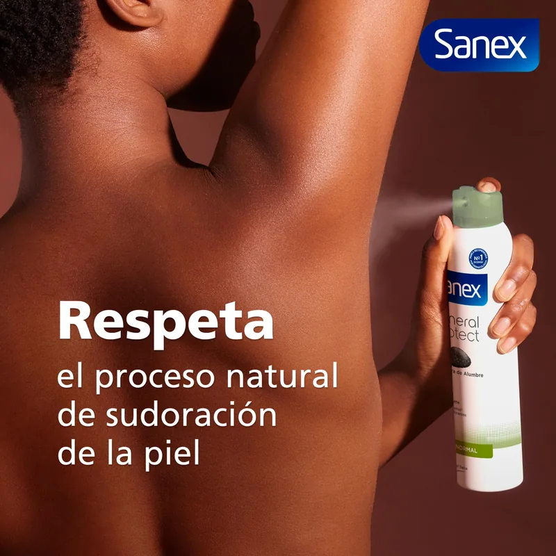 Sanex Mineral Protect Desodorante Spray Piel Normal 200 ml - pack de 6 unidades