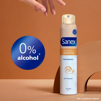 Sanex Dermo+ Sensitive Desodorante Antitranspirante Spray 72h 200 ml - pack de 6 unidades – foto 3