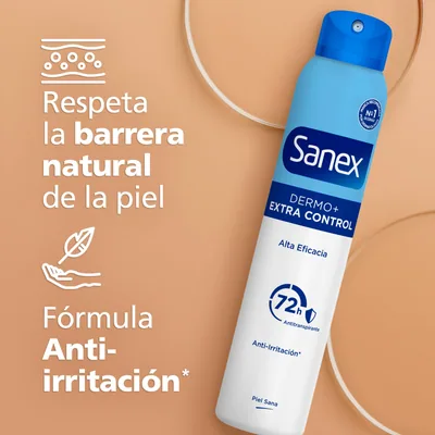 Sanex Dermo+ Extra Control Desodorante Antitranspirante Spray 200 ml - pack de 6 unidades – foto 2