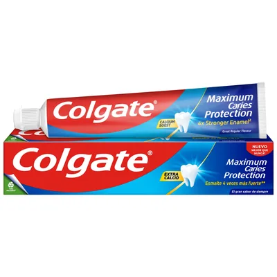 Colgate Protección caries flúor activo y calcio líquido 75 ml - pack de 12 unidades – foto 6