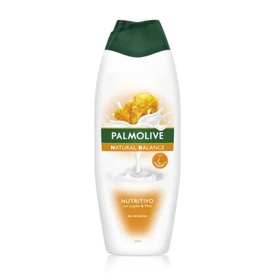 Palmolive Natural Balance, Gel de Ducha Leche y Miel, 600ml (pack de 6)