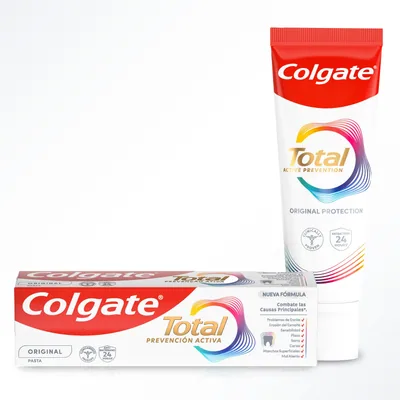 Colgate Total Prevención Activa Original Pasta de Dientes 2x75ml - pack de 3 unidades – foto 4
