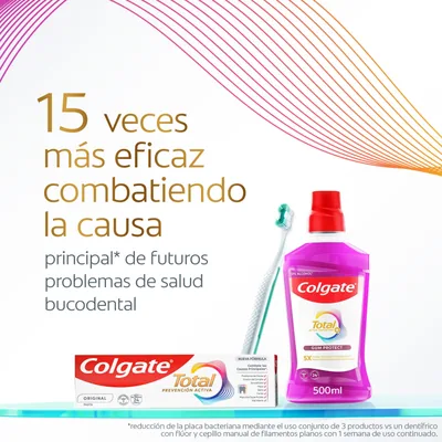 Colgate Total Prevención Activa Original Pasta de Dientes 2x75ml - pack de 3 unidades – foto 7