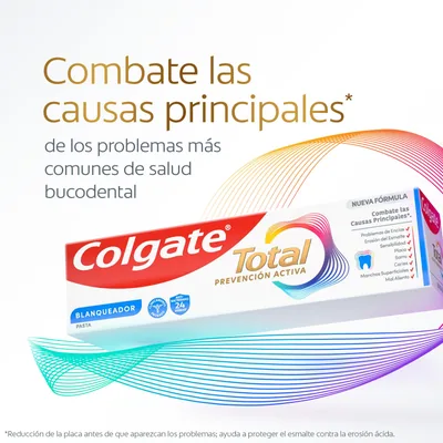 Colgate Total Prevención Activa blanqueador pasta de dientes 75 ml - pack de 6 unidades – foto 4