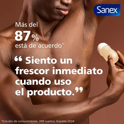 Sanex Dermo+ Sensitive, Desodorante Antitranspirante Roll-On 72h, 50ml - pack de 6 unidades – foto 6