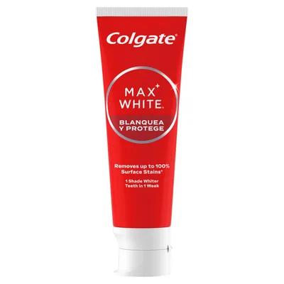 Colgate Max White blanquea y protege 75 ml - pack de 12 unidades – foto 3