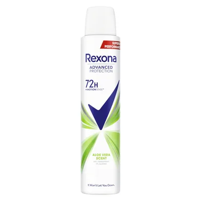 Rexona Desodorante Antitranspirante para Mujer Aloe Vera 200 ml (pack de 6)
