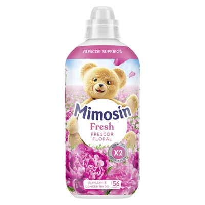 Mimosín Suavizante Concentrado Frescor Floral 56 lavados (pack de 8)