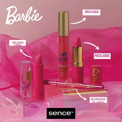 Sence Barbie Set de Regalo para el Cuidado de los Labios - pack de 6 unidades – foto 2