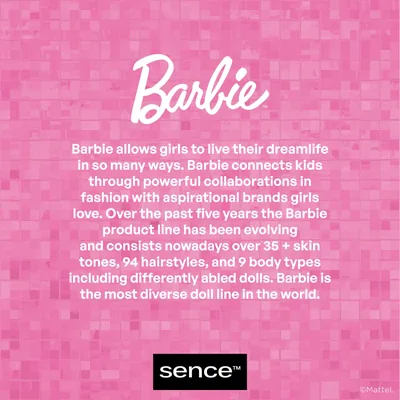 Sence Barbie Set de Regalo para el Cuidado de los Labios - pack de 6 unidades – foto 7